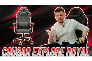 Cougar EXPLORE ROYAL GRAY F: огляд ігрового крісла | Чи варто брати тканинне крісло для геймера?