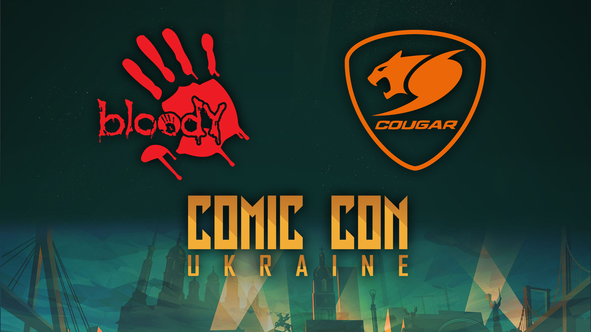 Bloody та Cougar на Comic Con Ukraine 2021.