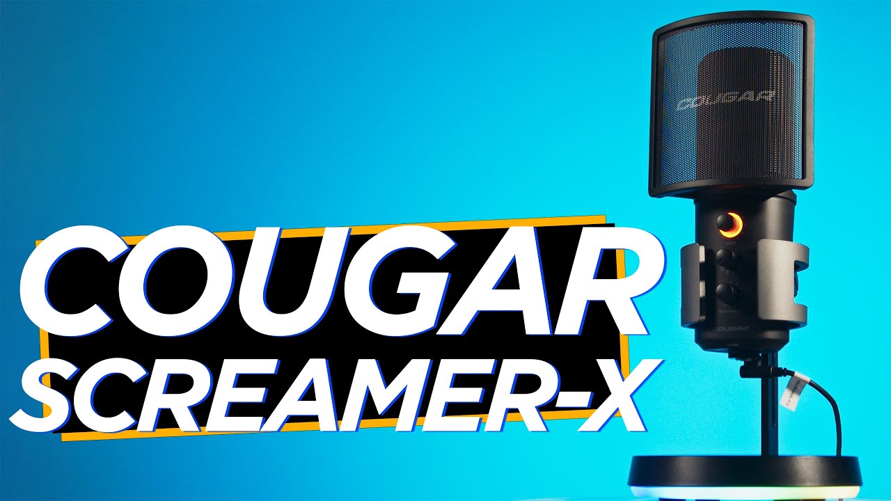 Огляд мікрофона для стрімерів Cougar Screamer X