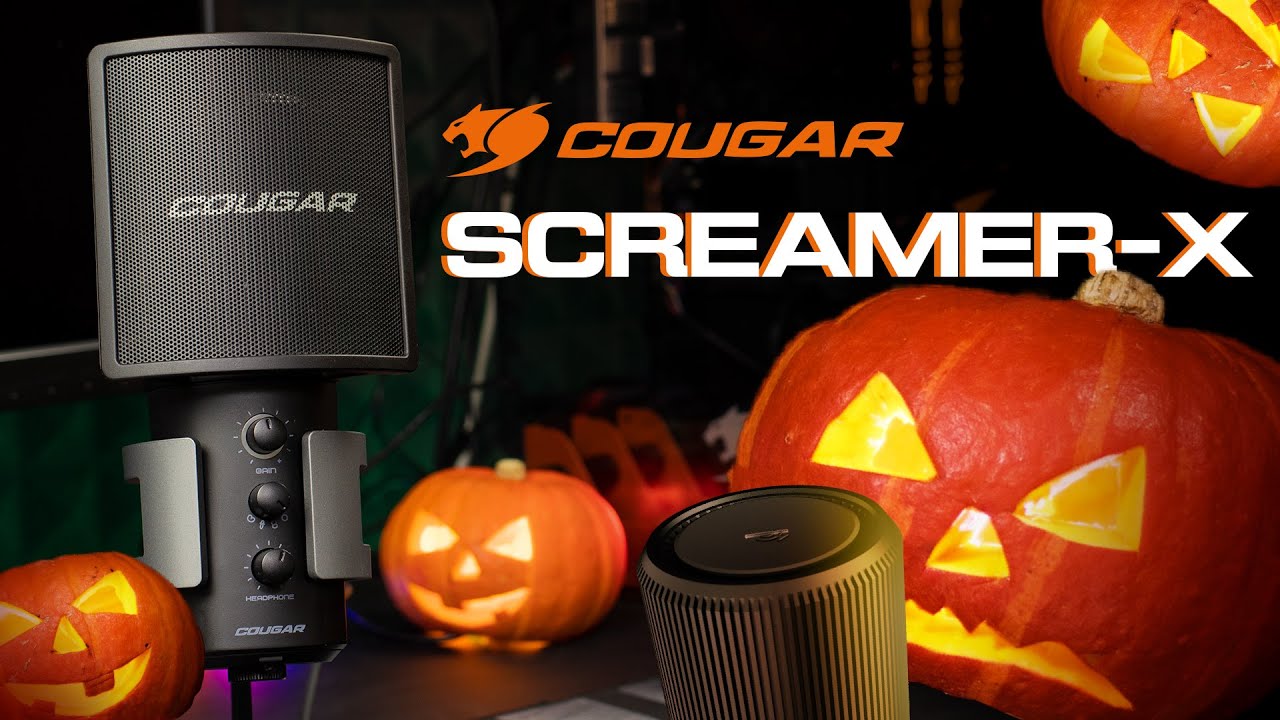 HALLOWEENський огляд мікрофона COUGAR SCREAMER-X | EDG Group