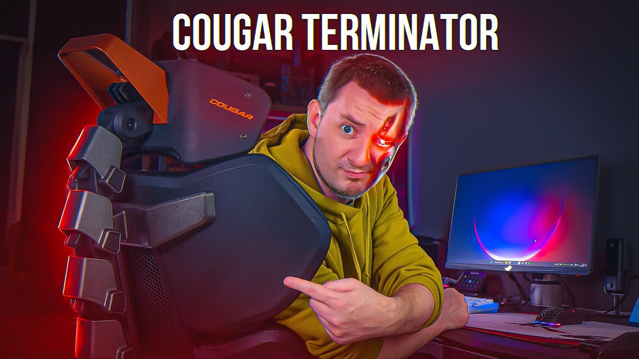 ТАКОГО КРІСЛА Я ЩЕ НЕ БАЧИВ! COUGAR Terminator