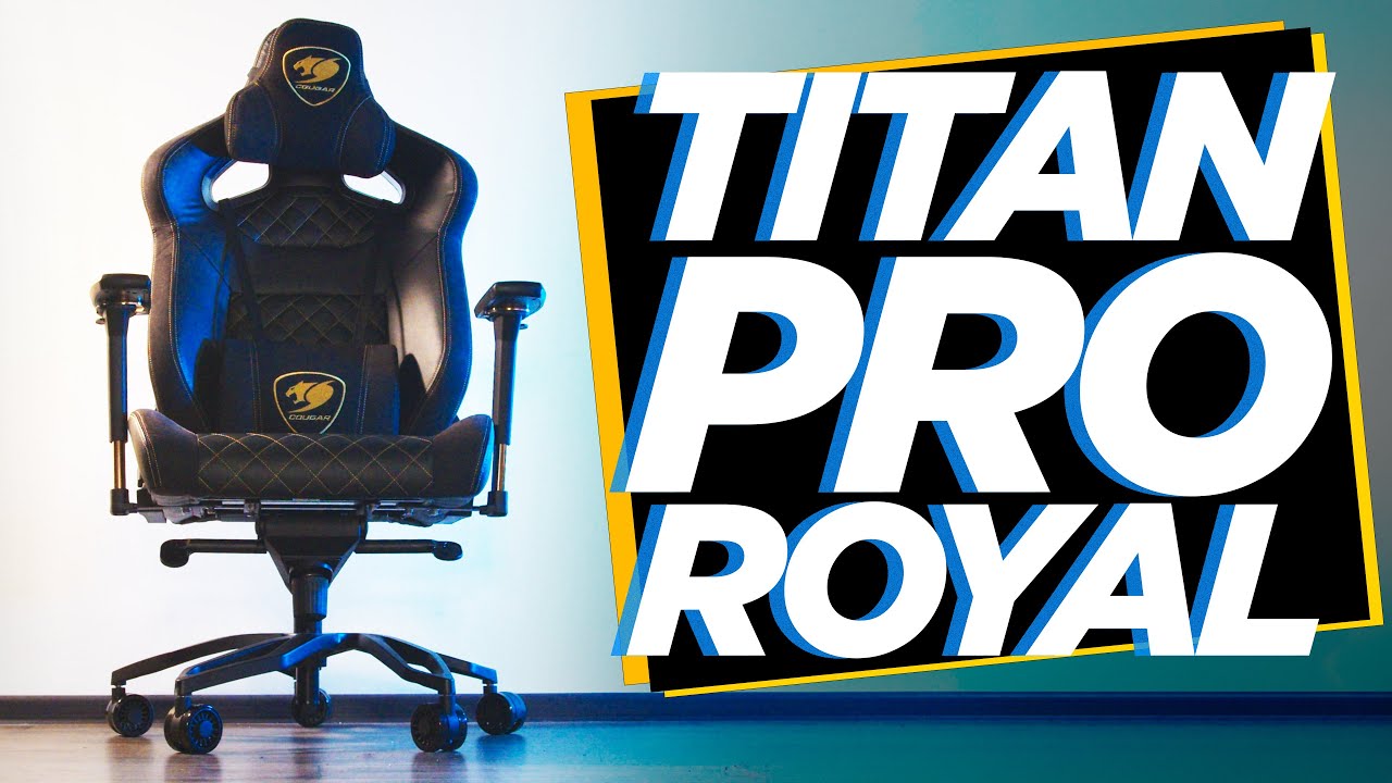 Справжній ТРОН! Огляд крісла Cougar Armor Titan Pro Royal