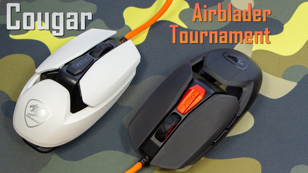 Легка ігрова миша Cougar Airblader Tournament - огляд та враження від мишки з сенсором на 20000 DPI