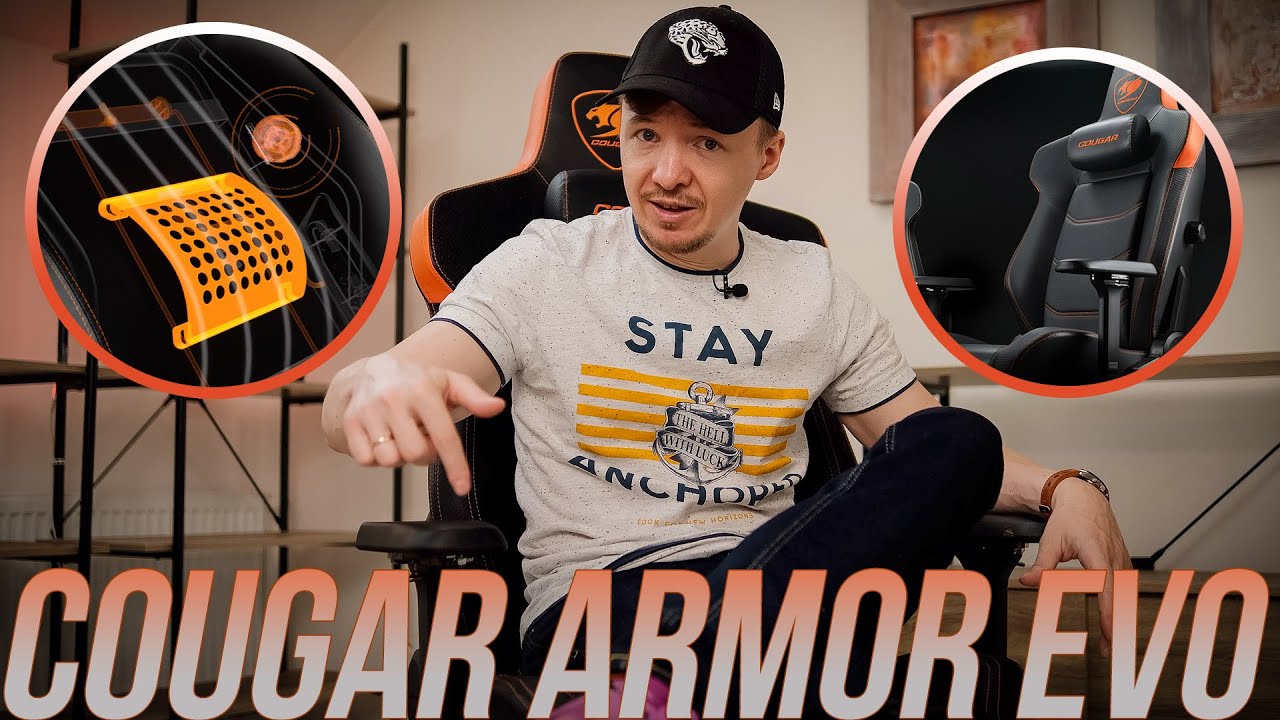 Огляд ігрового крісла COUGAR Armor EVO: інженерна еволюція