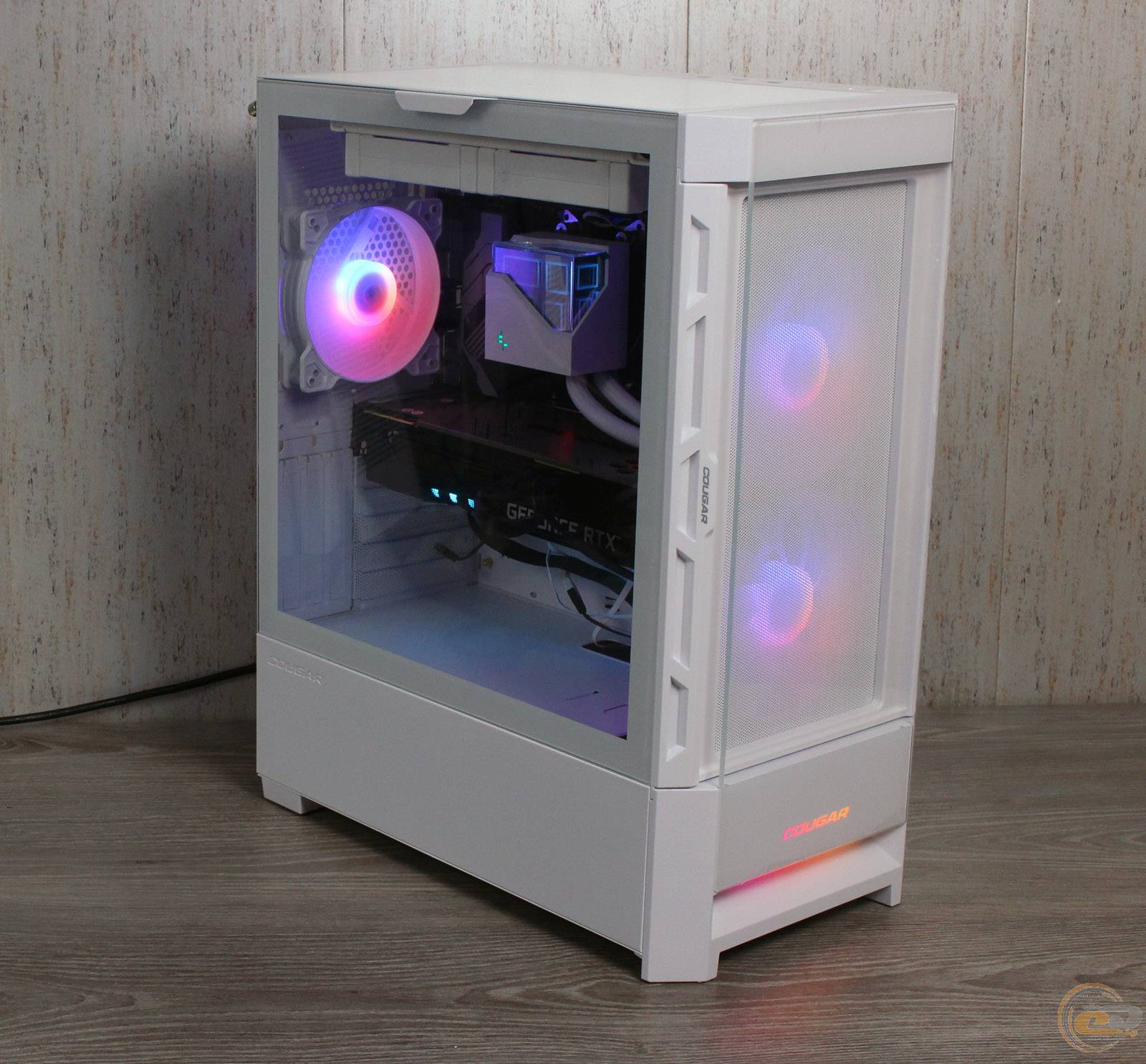 Огляд корпуса COUGAR Duoface RGB White: подвійний дизайн