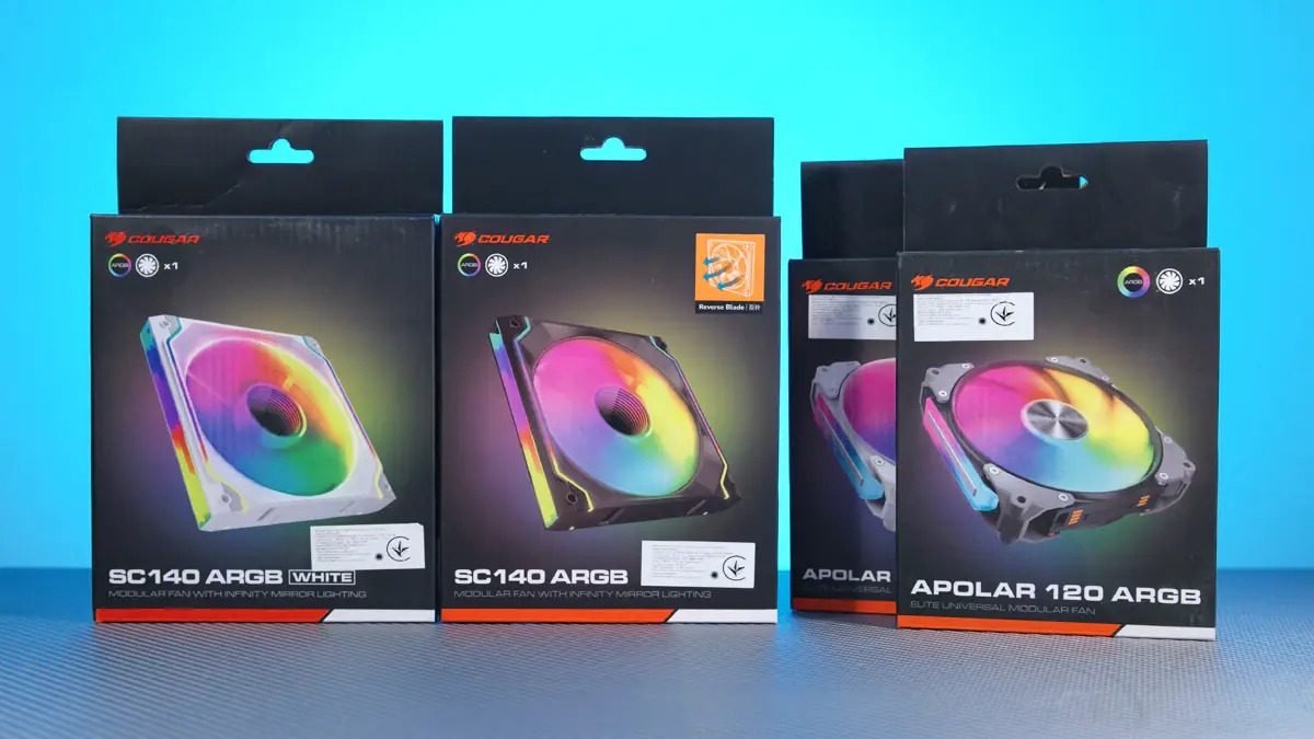 Огляд вентиляторів Cougar SC140 ARGB/ARGB RB і Cougar Apolar 120
