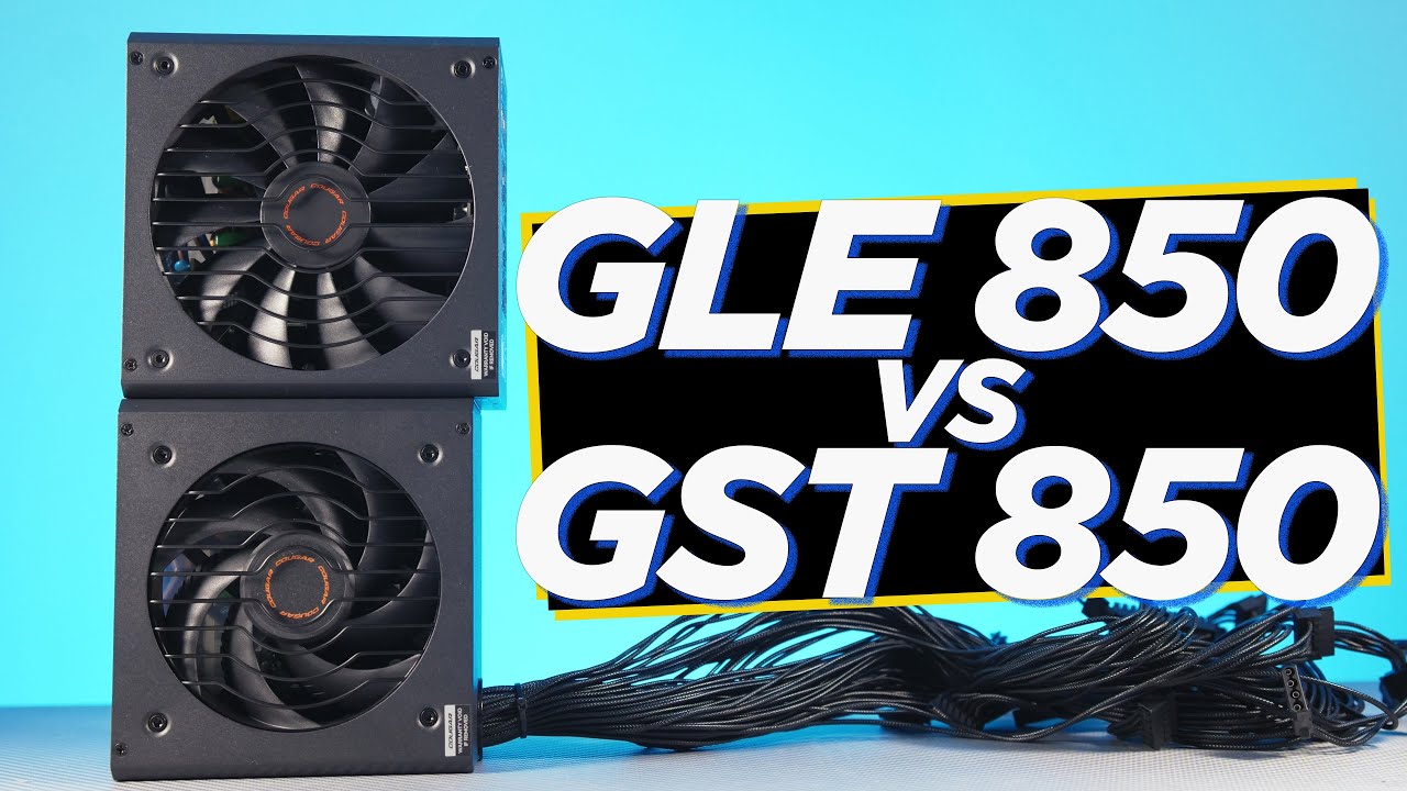 Порівняння блоків живлення Cougar GST 850 і Cougar GLE 850